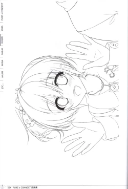 Page 24 of Pure x Connect illustration art book