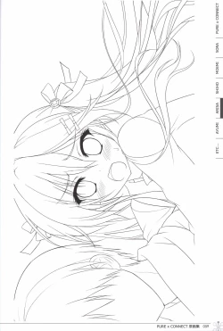 Page 59 of Pure x Connect illustration art book