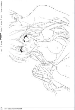 Page 60 of Pure x Connect illustration art book