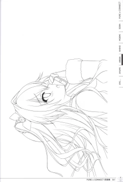 Page 61 of Pure x Connect illustration art book