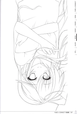 Page 69 of Pure x Connect illustration art book