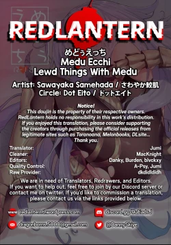 Page 19 of Medu Ecchi | Lewd Things With Medu