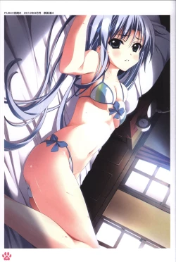 Page 4 of Himawari no Kyoukai to Nagai Natsuyasumi official artbook