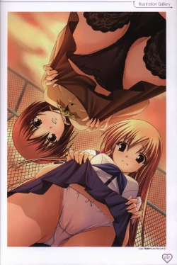 Page 18 of Shakkin Shimai＆Shakkin Shimai2 visual fanbook