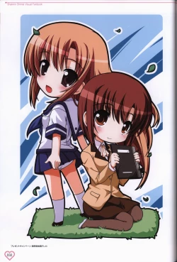 Page 33 of Shakkin Shimai＆Shakkin Shimai2 visual fanbook