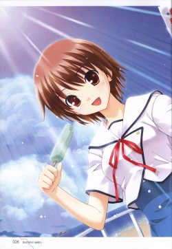 Page 7 of Kono Aozora ni Yakusoku official artbook