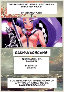 Page 27 of Dorei Shoufukan Hatsuharu | The Ship-Girl Hatsuharu Becomes an Enslaved Whore.