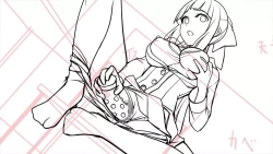 Page 133 of Netori GakuenRough Artbook