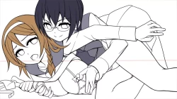 Page 22 of Netori GakuenRough Artbook