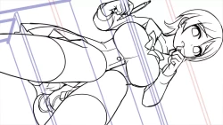 Page 245 of Netori GakuenRough Artbook