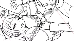 Page 262 of Netori GakuenRough Artbook