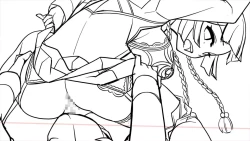 Page 281 of Netori GakuenRough Artbook