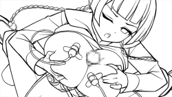 Page 317 of Netori GakuenRough Artbook