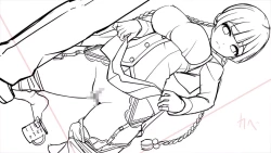 Page 319 of Netori GakuenRough Artbook