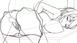 Page 35 of Netori GakuenRough Artbook