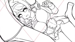 Page 36 of Netori GakuenRough Artbook