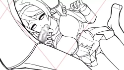 Page 38 of Netori GakuenRough Artbook