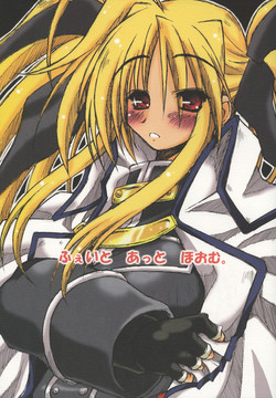 (Lyrical Heart) [Ankoku-Bousougumi (Ainu Mania)] Fate at Home. (Mahou Shoujo Lyrical Nanoha)