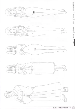Page 112 of Kanojo * Step artbook