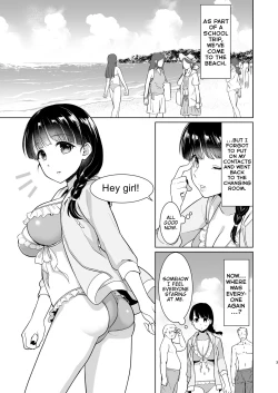 Page 2 of Iya da to Ienai Jimikei Shoujo to Hamabe no Gaikokujin Ryokoukyaku