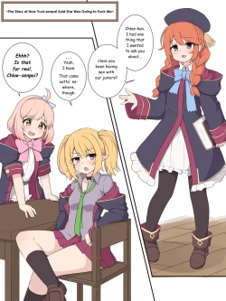 Page 1 of Yuni Senpai to Tanteki ni Ieba Ecchi suru Ohanashi | The Story of How Yuni-senpai Said She Was Going to Fuck Me