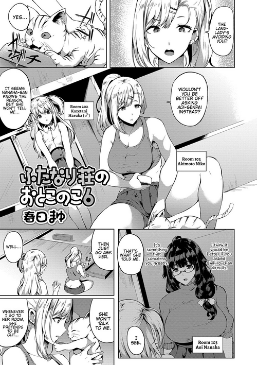 [Kasuga Mayu] Futanari-sou no Otokonoko 6 (Futanari Friends! 06) [English] {Hennojin}