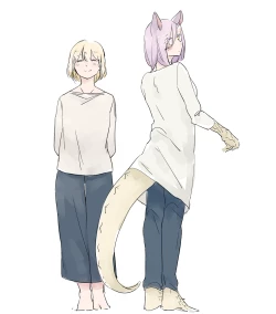 Page 245 of Bocchi Kaibutsu to Moumoku Shoujo