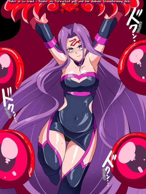 Download Ridersan Ma no Henkei Chinpo | Rider is so lewd + Rider vs Perverted guy and his diabolic transforming dick