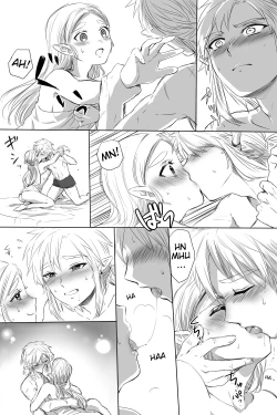 Page 4 of BreaWi no LinZel ga Hitasura Ichaicha Shite Sukebe na Koto Suru Manga | A BoTW manga where Link and Zelda earnestly flirt and do lewd things