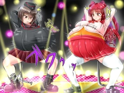 Page 34 of 膨乳&シスターズ + 風船浣腸膨腹 タ○姉&タ○坊編