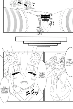 Page 21 of Tomodachi Ijou Koibito Miman no Neptune to Ecchi Shichau Hon
