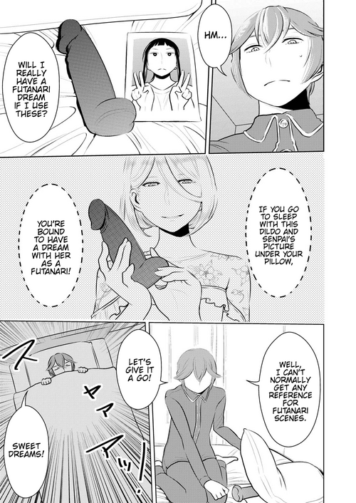 [Otokonoko to Onnanoko (Sasaki Saki)] Akogare no Senpai ni ~Futanari no Yumenouchi!~ [English] {Hennojin}