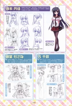 Page 119 of Hoshizora e Kakaru Hash visual fanbook