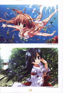 Page 13 of Hoshizora e Kakaru Hash visual fanbook