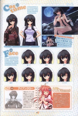 Page 49 of Hoshizora e Kakaru Hash visual fanbook