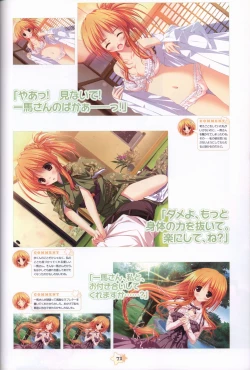 Page 73 of Hoshizora e Kakaru Hash visual fanbook
