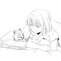 Page 333 of Bocchi Kaibutsu to Moumoku Shoujo