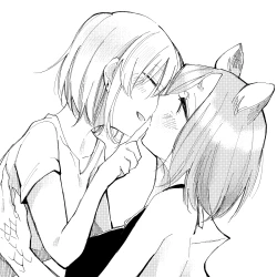 Page 595 of Bocchi Kaibutsu to Moumoku Shoujo