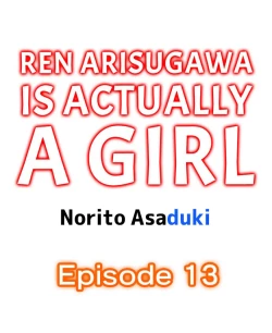 Page 113 of Ren Arisugawa Is Actually A Girl