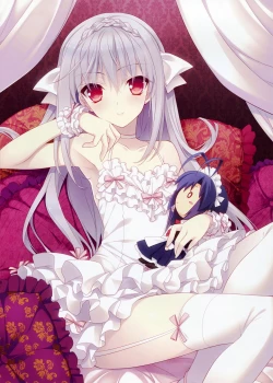 Page 24 of Tsuki ni Yorisou Otome no Sahou official visual fanbook