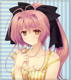 Page 46 of Tsuki ni Yorisou Otome no Sahou official visual fanbook