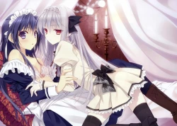 Page 2 of Tsuki ni Yorisou Otome no Sahou official visual fanbook