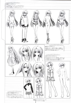 Page 100 of Otome wa boku ni koi shiteru Visual Fanbook