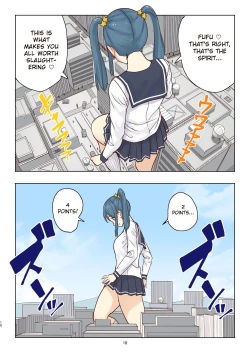 Page 10 of Zankoku Kyodai Musume Fonduechan's Sexy Slaughter Time