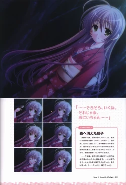 Page 24 of Tasogare no Sinsemilla Official Visual Fan book