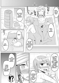 Page 26 of Cosplay Otokonoko-tachi ~ Ushiro no Ana ni Iretai Kankei Ch. 2 Senpai to Ofuroba Nurunuru Ecchi