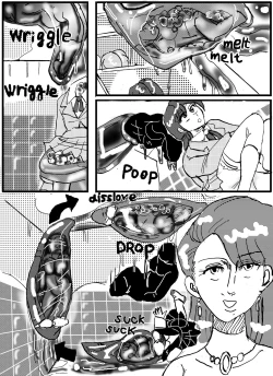 Page 20 of The real vore of the gaintess & Man-sucking leech fear