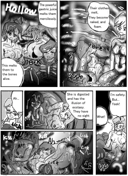 Page 5 of The real vore of the gaintess & Man-sucking leech fear