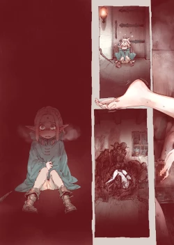 Page 33 of Daraku no Majo Shounen Yuusha to Tsurupeta Elf wa Ika ni Shite Majo ni Yabureta ka