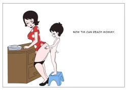 Page 19 of The book of Tim and Mommy+Extras